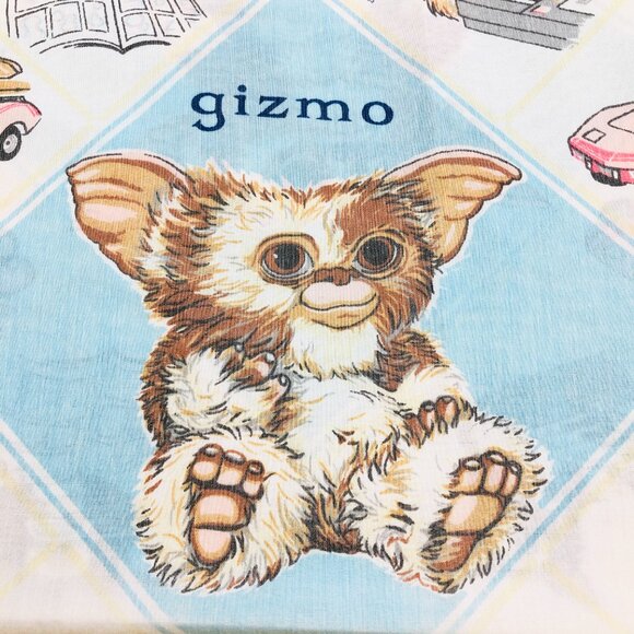 Vintage 1984 Gremlins Movie GIZMO Pink Corvette Pillowcase: Retro Home Textile - Picture 11 of 14